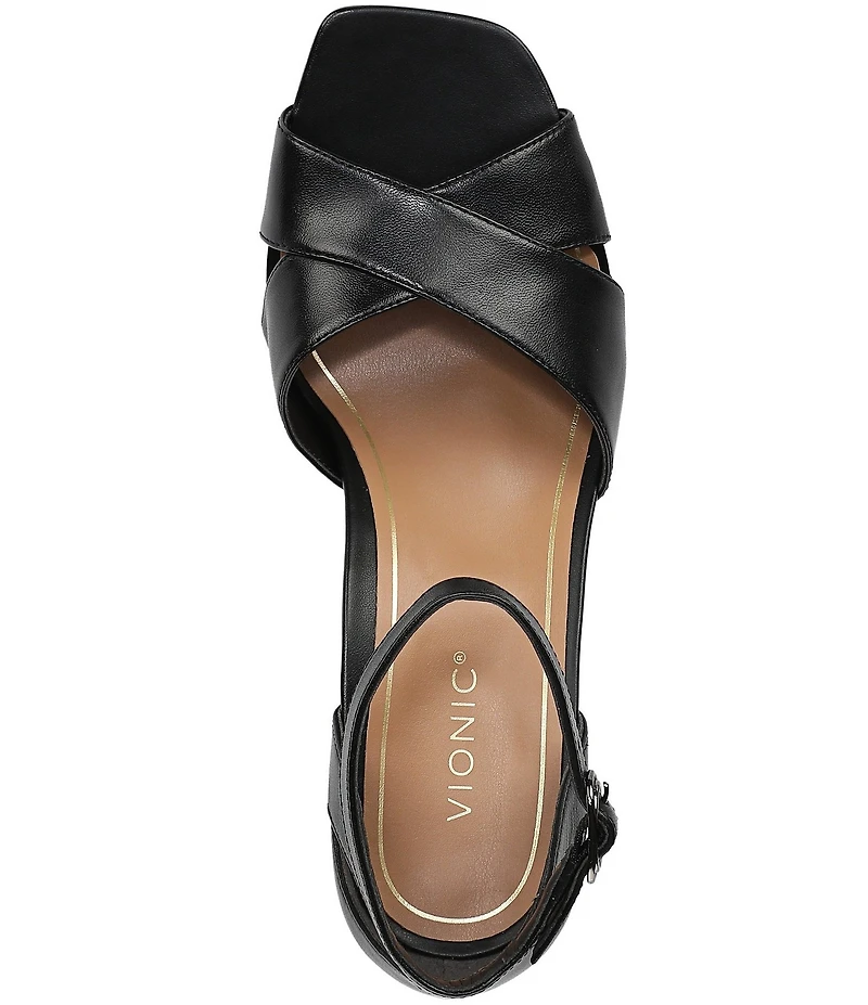 Vionic Charmaine Leather Dress Sandals