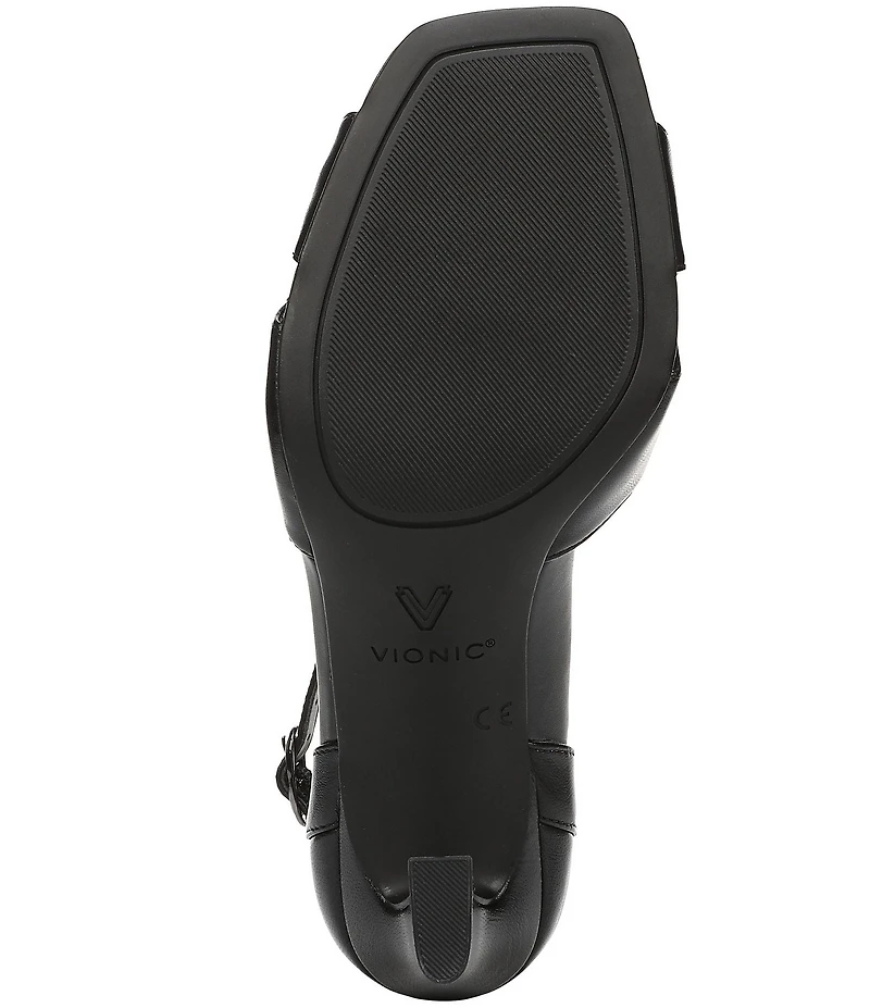 Vionic Charmaine Leather Dress Sandals