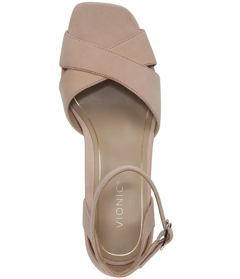 Vionic Charmaine Suede Dress Sandals