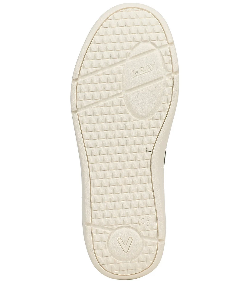 Vionic City Walk Axs Leather and Suede Side Zip Sneakers