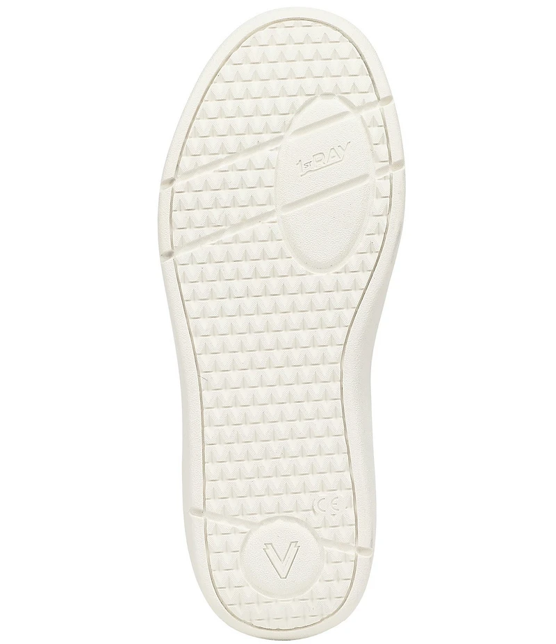 Vionic City Walk Axs Leather and Suede Side Zip Sneakers