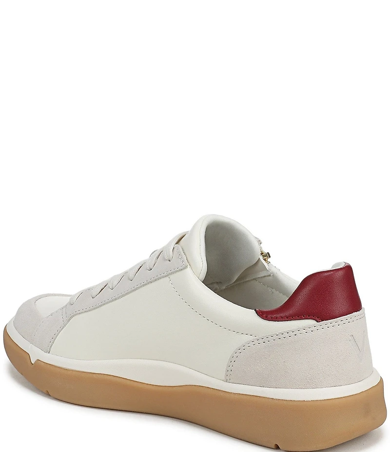 Vionic City Walk Axs Leather and Suede Side Zip Sneakers