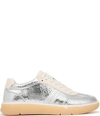 Vionic City Walk Metallic Leather Lace Up Sneakers