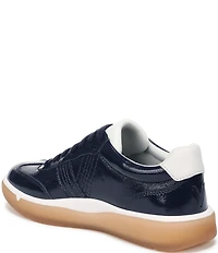 Vionic City Walk Patent Leather Lace Up Sneakers