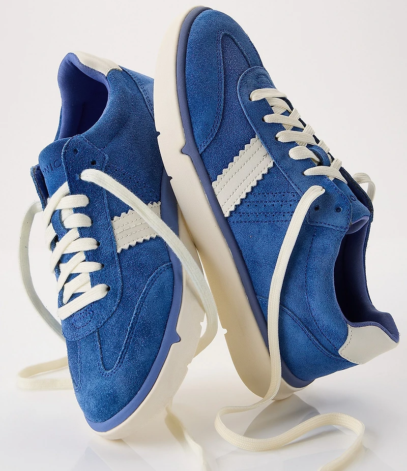 Vionic City Walk Suede Lace Up Sneakers