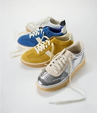 Vionic City Walk Suede Lace Up Sneakers