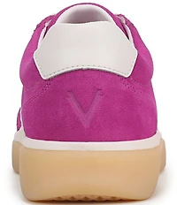 Vionic City Walk Suede Lace Up Sneakers