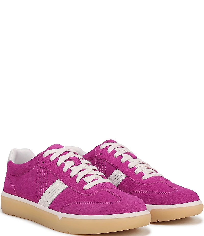 Vionic City Walk Suede Lace Up Sneakers