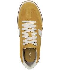 Vionic City Walk Suede Lace Up Sneakers