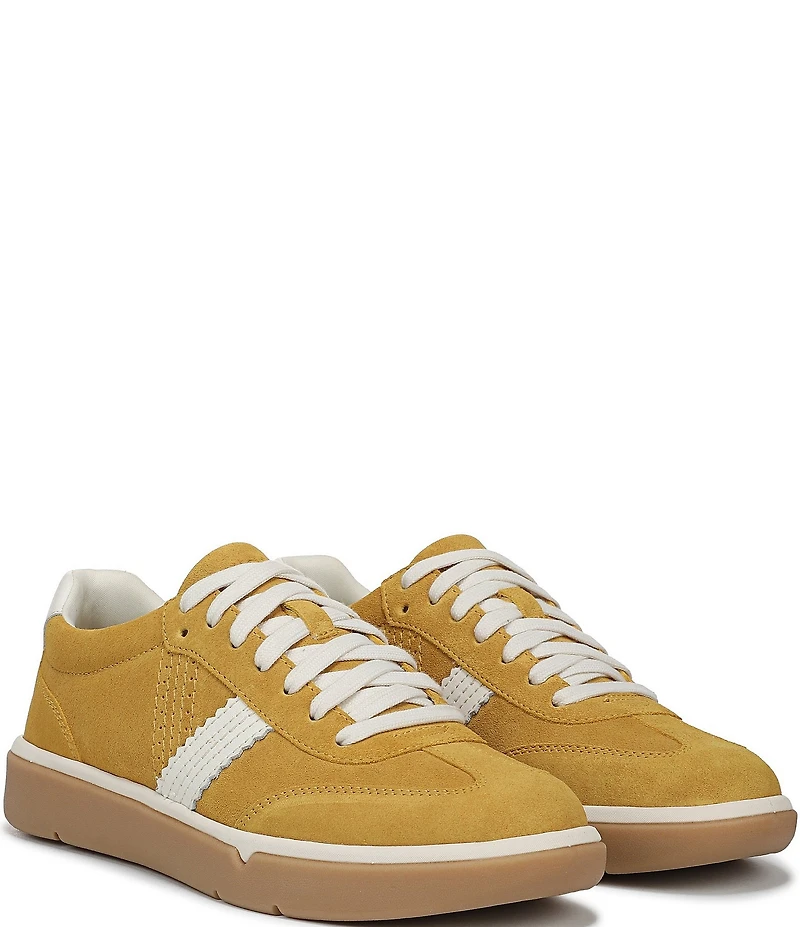 Vionic City Walk Suede Lace Up Sneakers