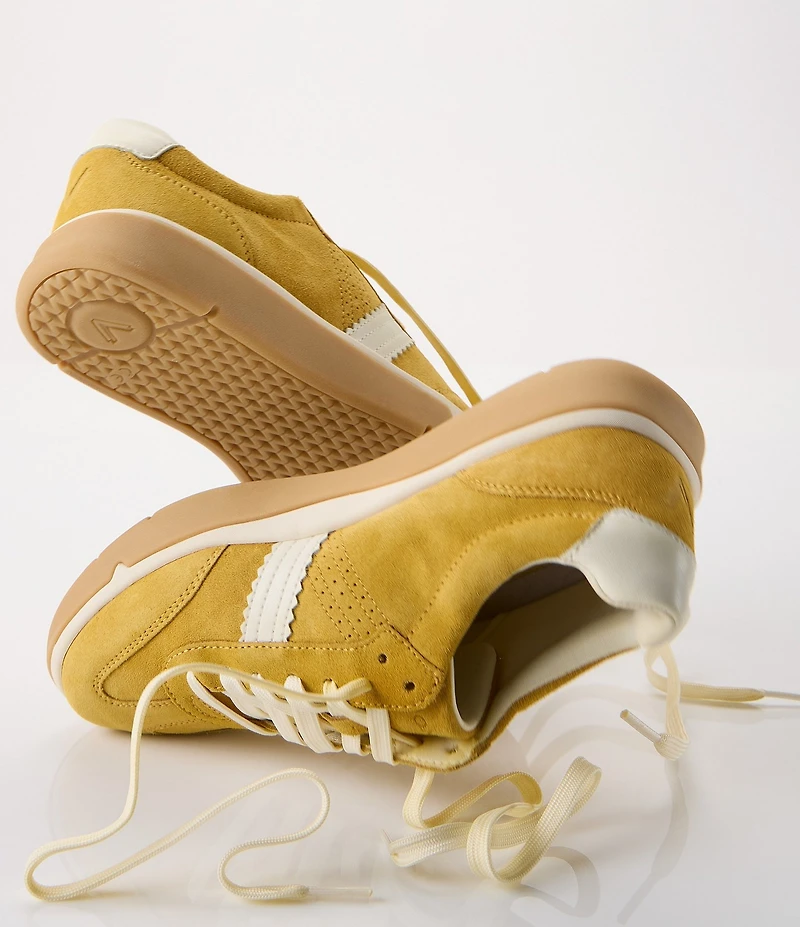 Vionic City Walk Suede Lace Up Sneakers