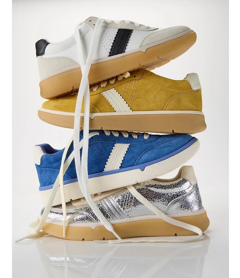 Vionic City Walk Suede Lace Up Sneakers