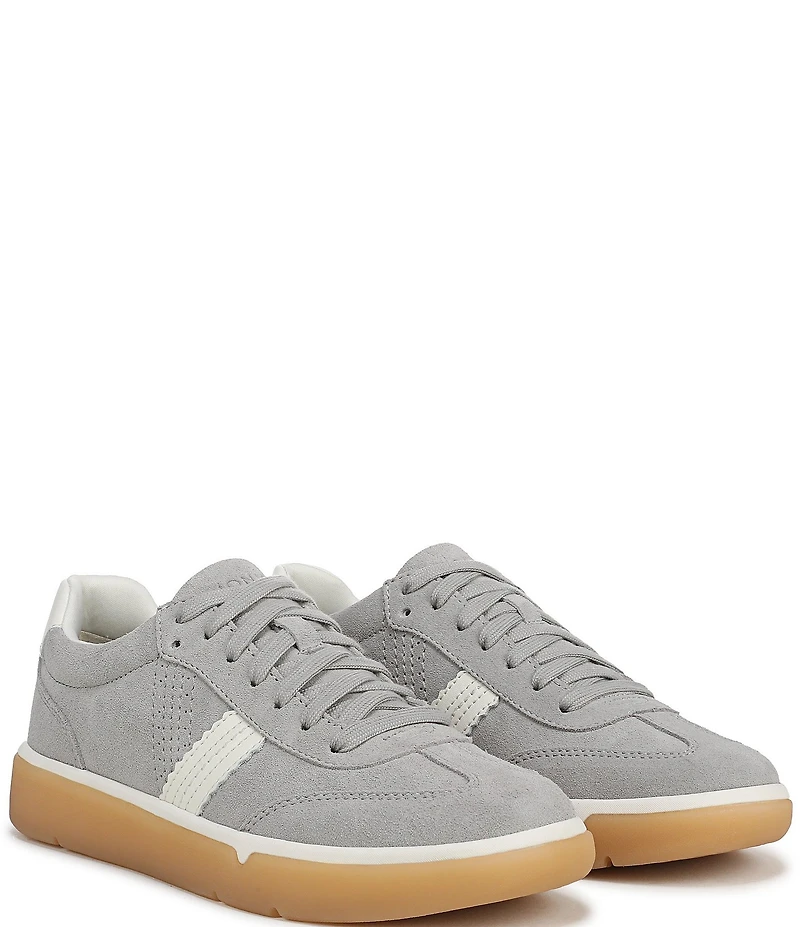 Vionic City Walk Suede Lace Up Sneakers