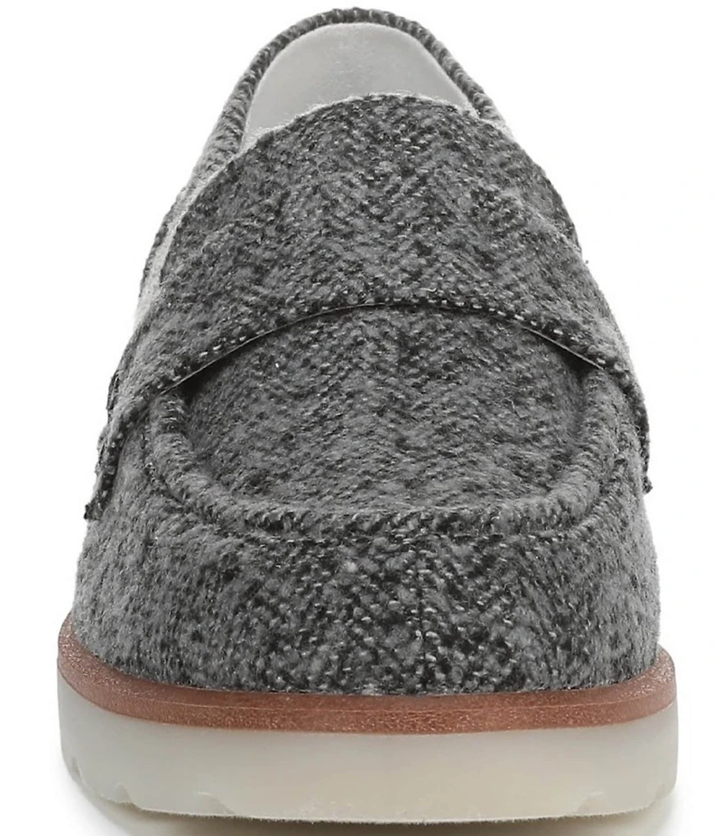 Vionic Cleo Herringbone Pattern Penny Loafers