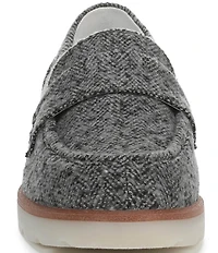 Vionic Cleo Herringbone Pattern Penny Loafers