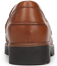 Vionic Cleo Leather Penny Loafers