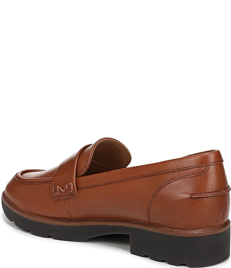 Vionic Cleo Leather Penny Loafers