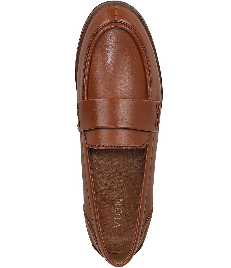 Vionic Cleo Leather Penny Loafers