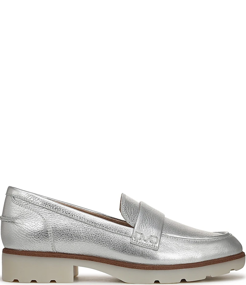 Vionic Cleo Leather Penny Loafers
