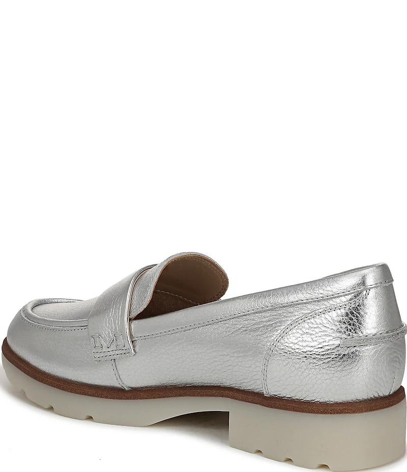 Vionic Cleo Leather Penny Loafers