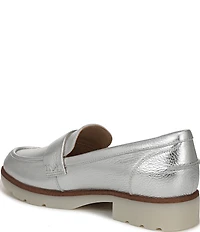 Vionic Cleo Leather Penny Loafers