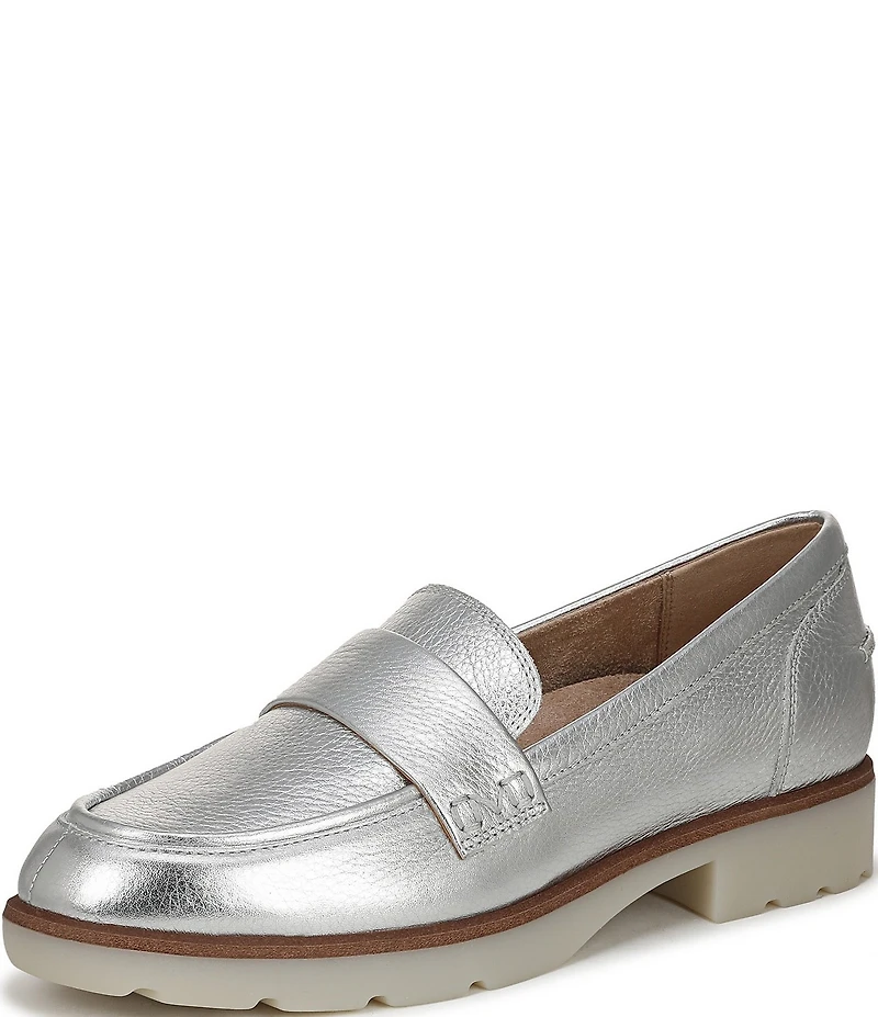Vionic Cleo Leather Penny Loafers