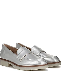 Vionic Cleo Leather Penny Loafers