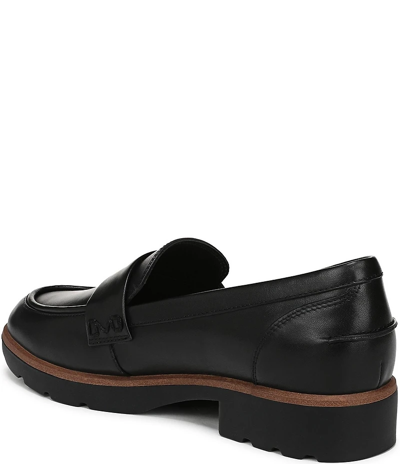 Vionic Cleo Leather Penny Loafers