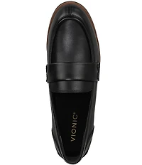 Vionic Cleo Leather Penny Loafers