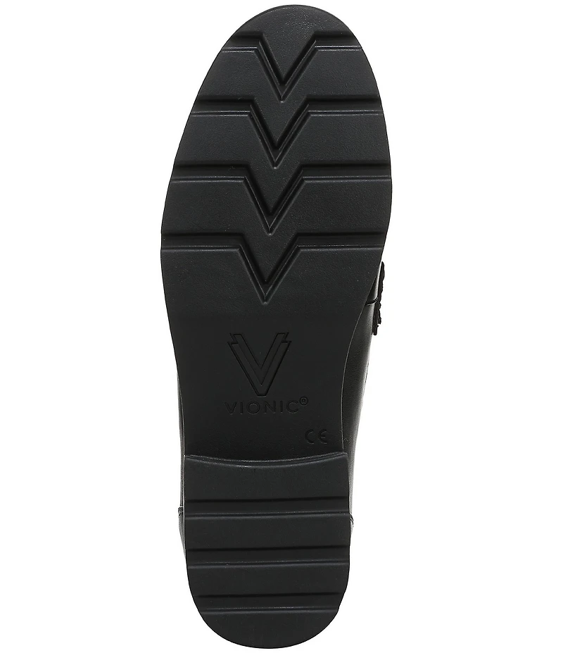 Vionic Cleo Leather Penny Loafers