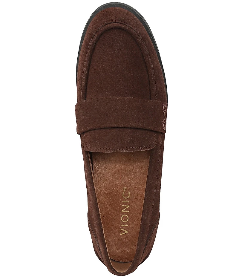 Vionic Cleo Suede Loafers