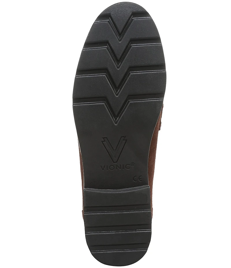 Vionic Cleo Suede Loafers