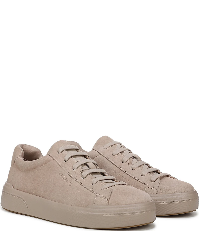 Vionic Colbie Leather Platform Sneakers