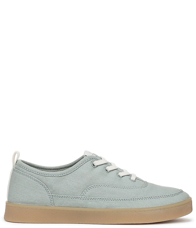 Vionic Cyan Canvas Platform Sneakers