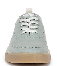 Vionic Cyan Canvas Platform Sneakers