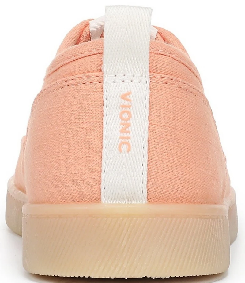 Vionic Cyan Canvas Platform Sneakers