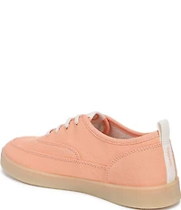 Vionic Cyan Canvas Platform Sneakers