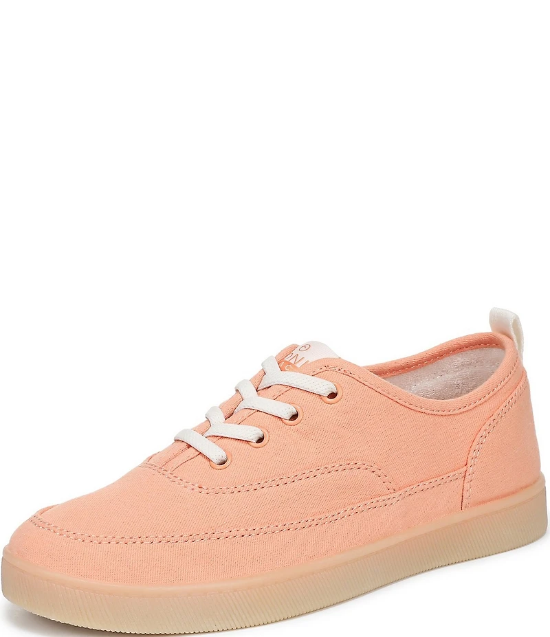 Vionic Cyan Canvas Platform Sneakers