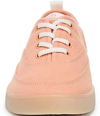 Vionic Cyan Canvas Platform Sneakers