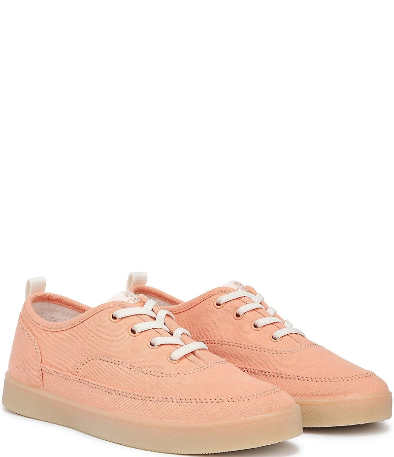 Vionic Cyan Canvas Platform Sneakers