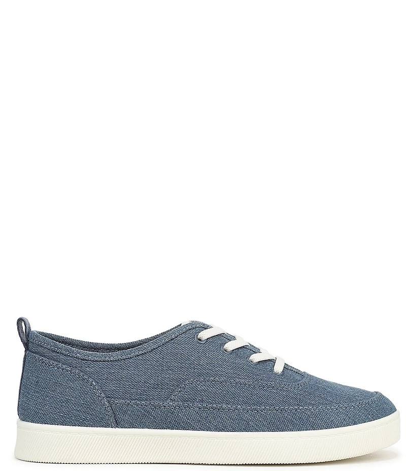 Vionic Cyan Canvas Platform Sneakers