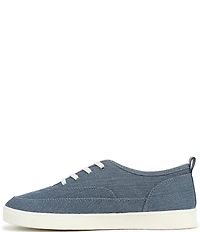 Vionic Cyan Canvas Platform Sneakers