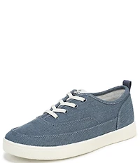 Vionic Cyan Canvas Platform Sneakers