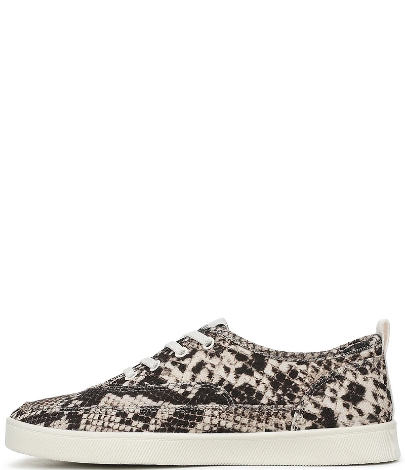 Vionic Cyan Canvas Platform Sneakers