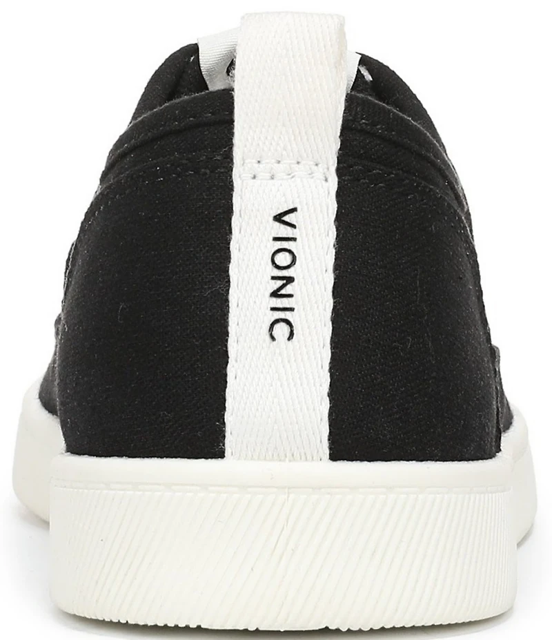 Vionic Cyan Canvas Platform Sneakers