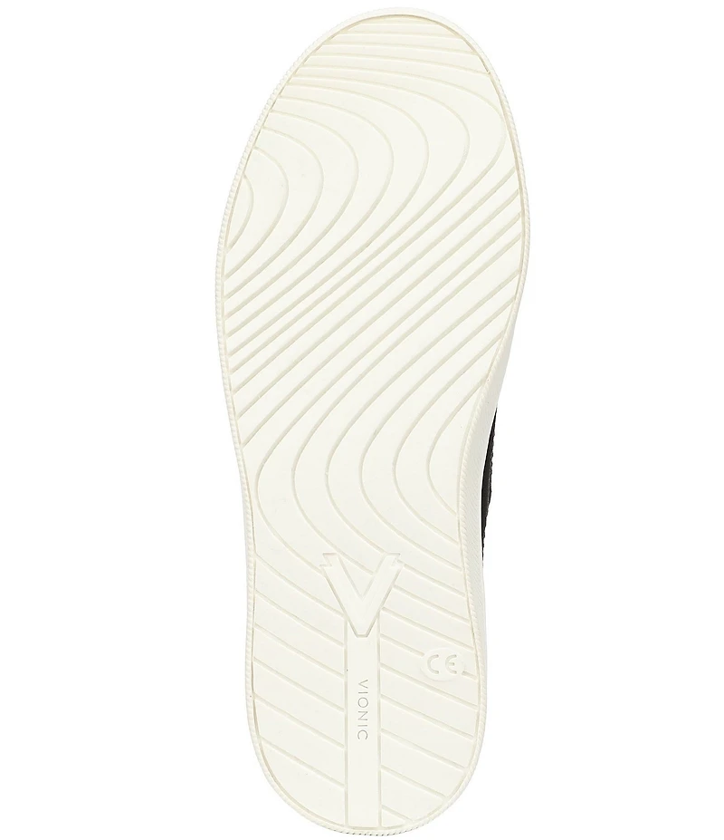 Vionic Cyan Canvas Platform Sneakers