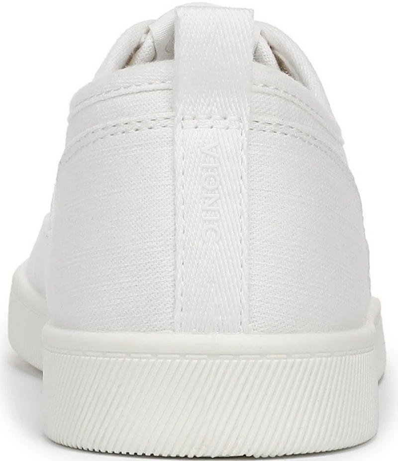 Vionic Cyan Canvas Platform Sneakers