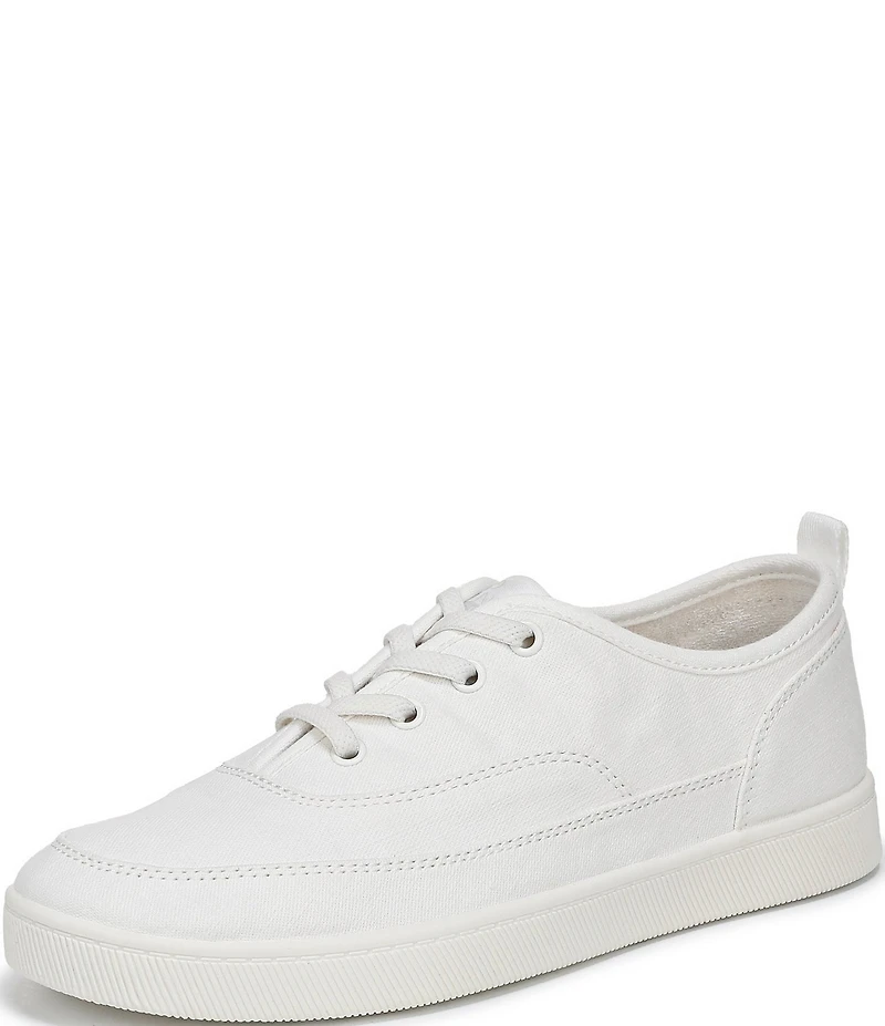 Vionic Cyan Canvas Platform Sneakers