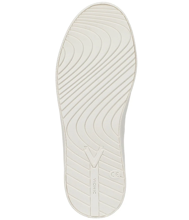 Vionic Cyan Canvas Platform Sneakers