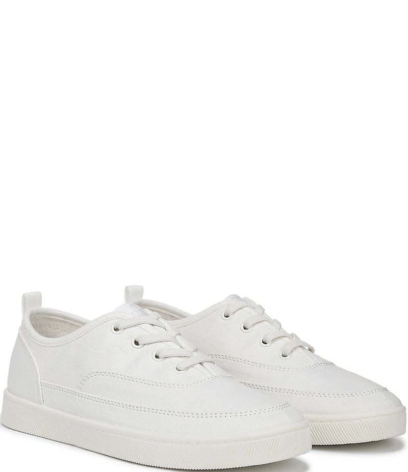 Vionic Cyan Canvas Platform Sneakers